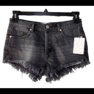 FP distressed shorts